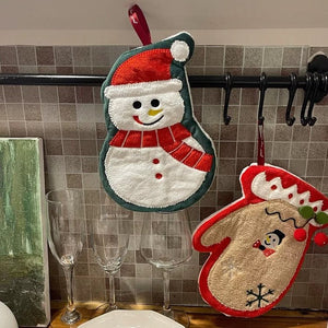 Christmas Kitchen Wipes - christmas house