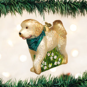 Doodle Dog Ornament - christmas house