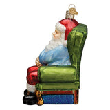 Santa Claus Vaccinated Ornament - christmas house